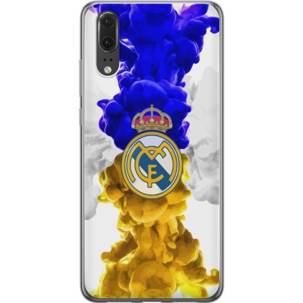 Huawei P20 Gennemsigtig cover Real Madrid Farver
