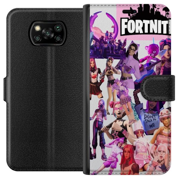 Xiaomi Poco X3 NFC Lommeboketui Fortnite