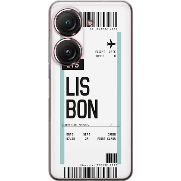 Asus Zenfone 9 Gennemsigtig cover Lissabon