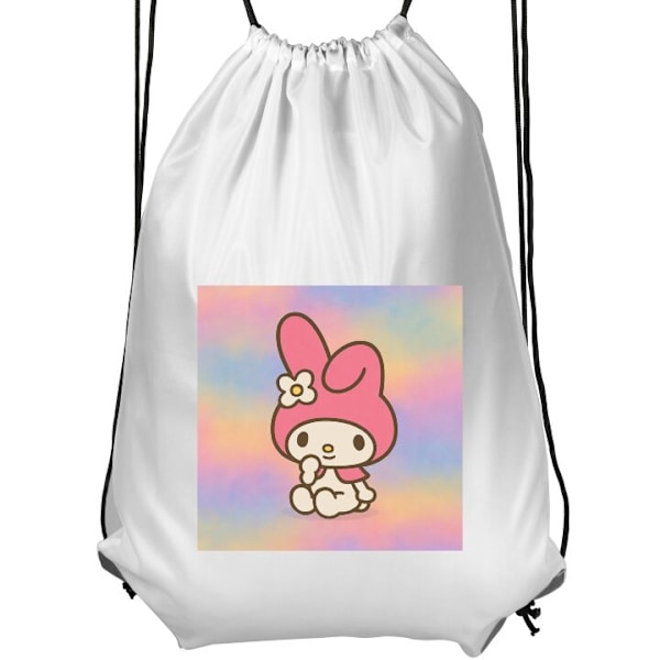 Gympapåse | Lätt Träningsväska för Vuxna Kawaii Sanrio My vit Vuxen