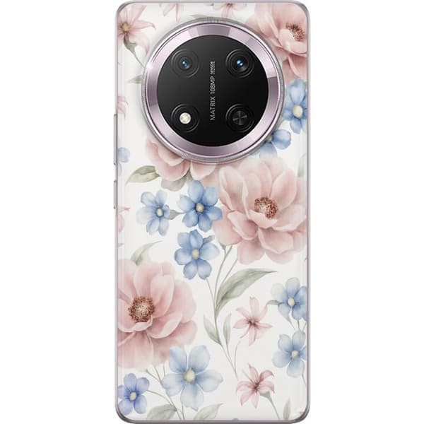 Kompatibel Mobilcover til Honor Magic7 Lite Romantiske blomster