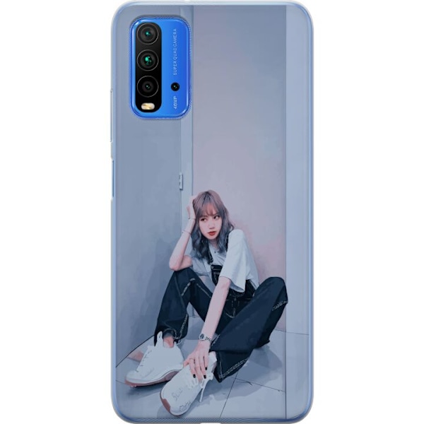 Xiaomi Redmi Note 9 4G Läpinäkyvä kuori Lisa from Blackpink – K-pop Style Icon