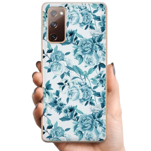 Samsung Galaxy S20 FE TPU Mobilskal Blommor