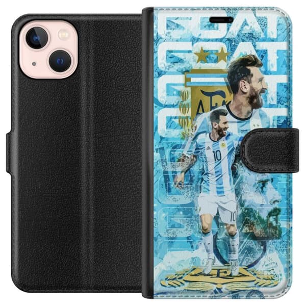 Kompatibelt Plånboksfodral till Apple iPhone 13 mini Argentina - Messi