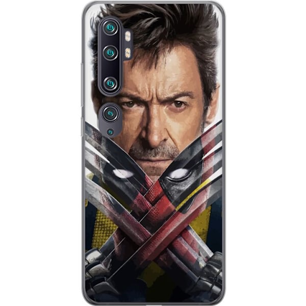 Xiaomi Mi Note 10 Läpinäkyvä kuori Deadpool & Wolverine