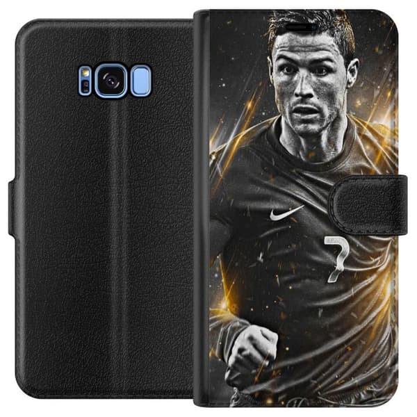 Kompatibelt Plånboksfodral till Samsung Galaxy S8 Ronaldo