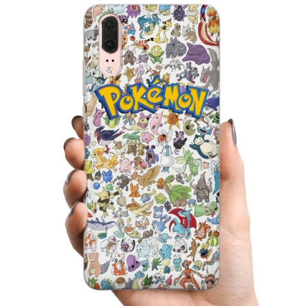 Huawei P20 TPU Matkapuhelimen kuori Pokémon