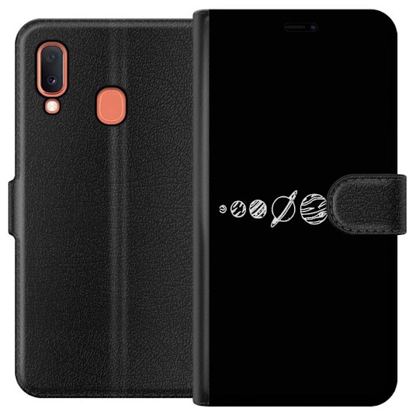Samsung Galaxy A20e Tegnebogsetui Minimalisme