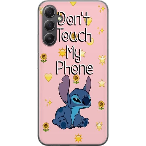 Kompatibelt Mobildeksel til Samsung Galaxy A05s Stitch fungerer ikke