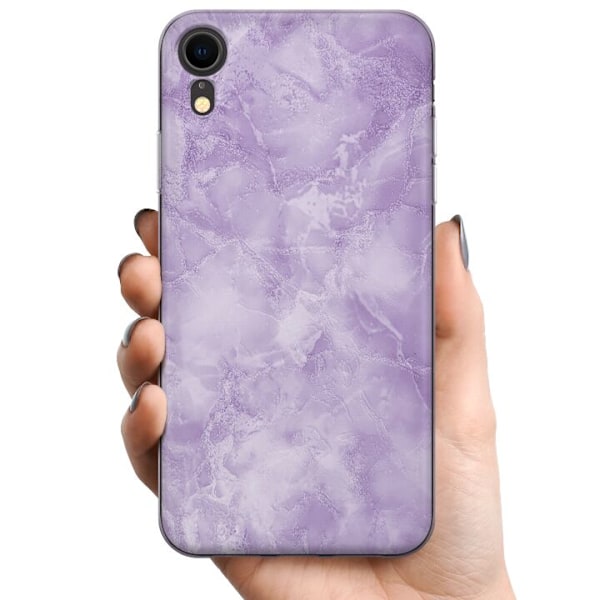 Apple iPhone XR TPU Mobildeksel Marmor