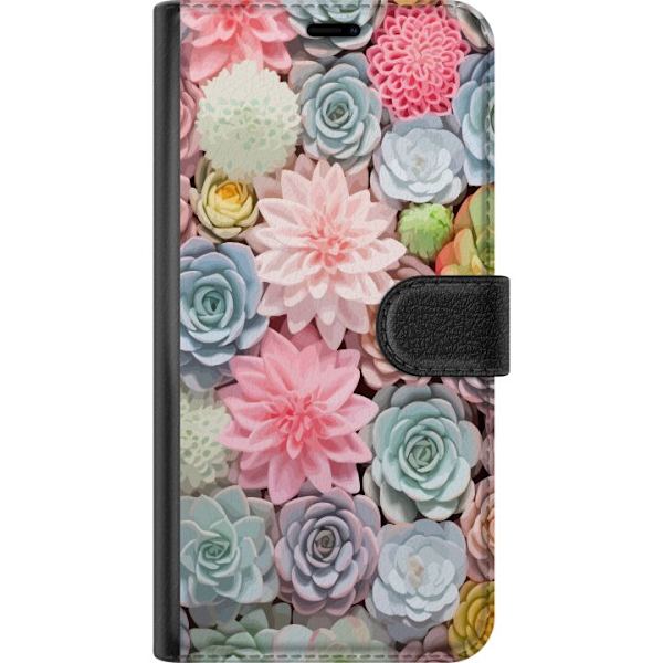 Kompatibel Tegnebogsetui til Apple iPhone 8 Plus Grønne planter