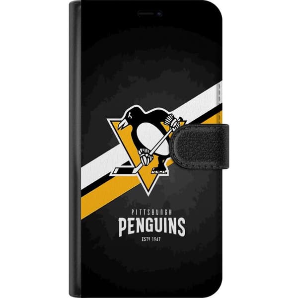 Kompatibel Tegnebogsetui til Samsung Galaxy S8 Pittsburgh Penguins (NHL)