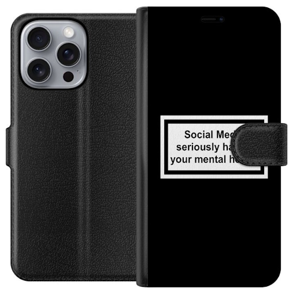 Apple iPhone 16 Pro Max Tegnebogsetui Sociale medier