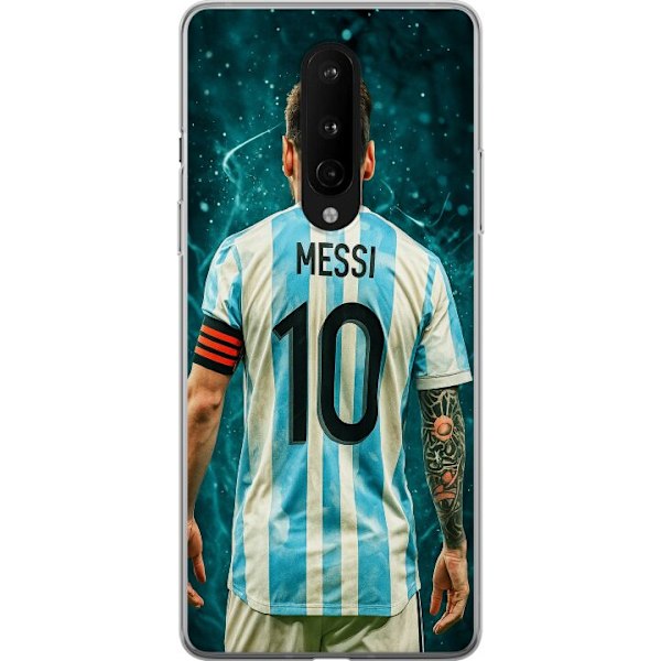 OnePlus 8 Läpinäkyvä kuori Messi