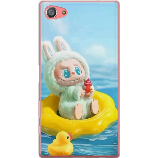 Sony Xperia Z5 Compact Gjennomsiktig deksel Labubu Macaron-ser