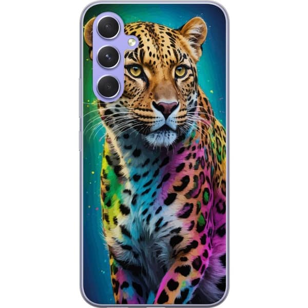 Kompatibel Mobilcover til Samsung Galaxy A54 Leopard