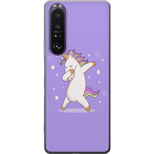 Sony Xperia 1 III Läpinäkyvä kuori Yksisarvinen Dab