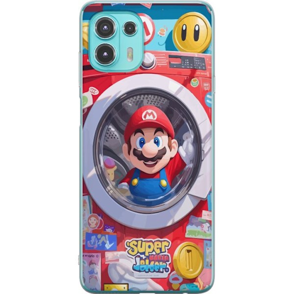 Motorola Edge 20 Lite Gennemsigtig cover Mario