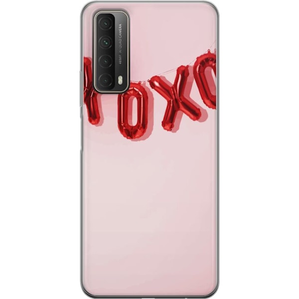 Huawei P smart 2021 Läpinäkyvä kuori Ystävänpäivä XOXO