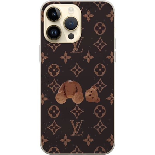 Apple iPhone 15 Pro Max Genomskinligt Skal LV Teddy