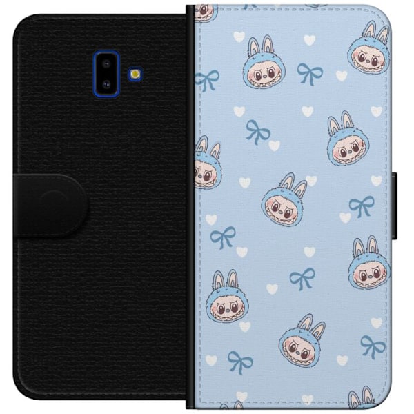 Samsung Galaxy J6+ Tegnebogsetui Labubu Ildånd