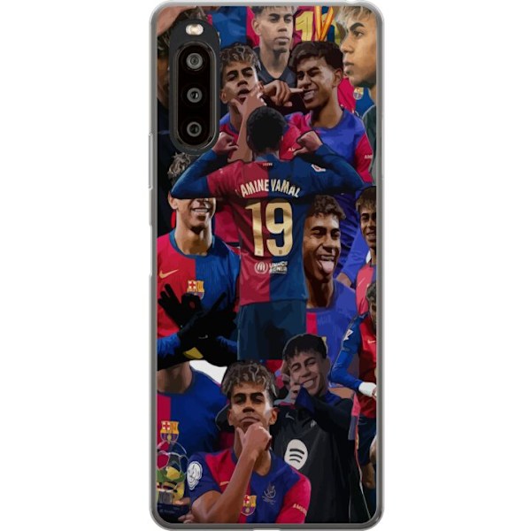 Sony Xperia 10 II Läpinäkyvä kuori Lamine Yamal mobiilikotelo jalkapallofaneille