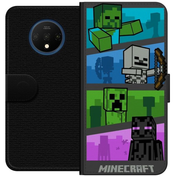 OnePlus 7T Plånboksfodral Minecraft