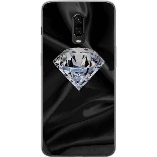 OnePlus 6T Gjennomsiktig deksel Silke Diamant