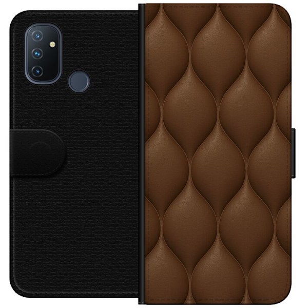 OnePlus Nord N100 Tegnebogsetui Kakaoskalaer