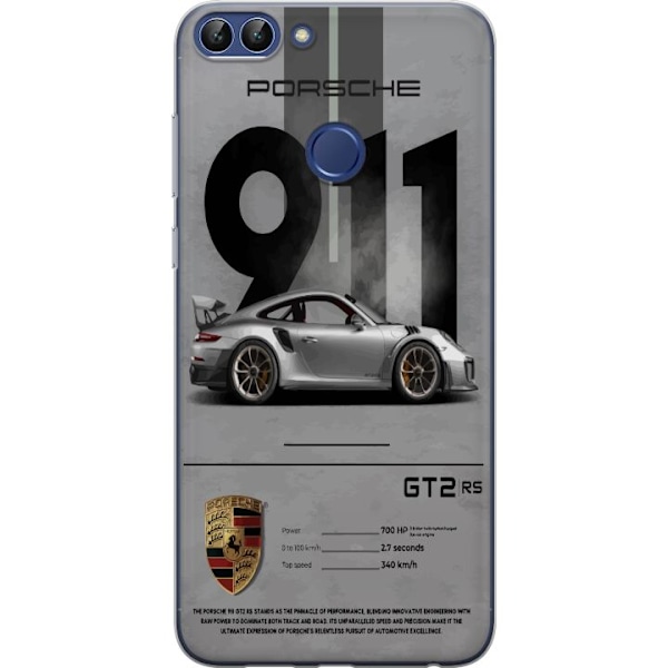 Huawei P smart Läpinäkyvä kuori Porsche 911