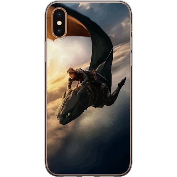 Apple iPhone XS Max Genomskinligt Skal Draktränaren
