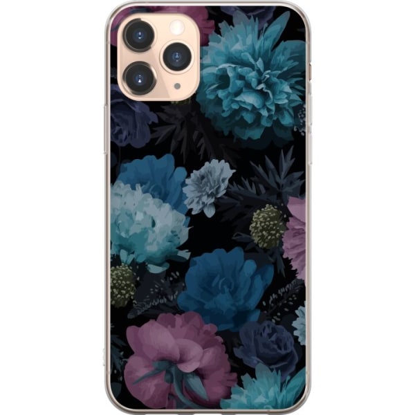Apple iPhone 11 Pro Läpinäkyvä kuori Kukat