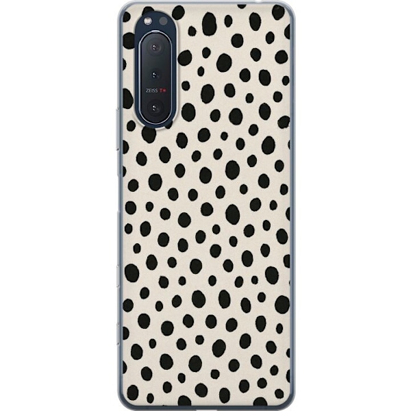 Sony Xperia 5 II Läpinäkyvä kuori Dot Dance