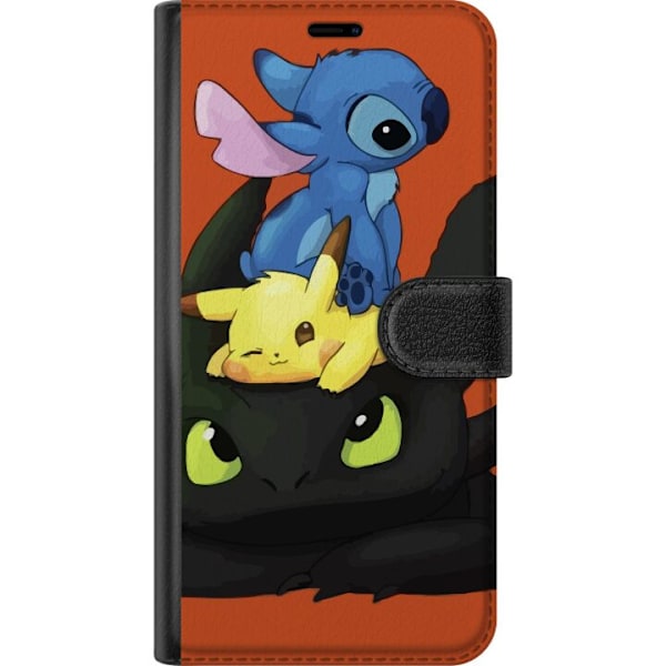 Samsung Galaxy A40 Lompakkokotelo Lilo ja Stitch
