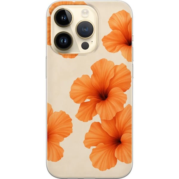 Apple iPhone 14 Pro Gjennomsiktig deksel Papaya Punch