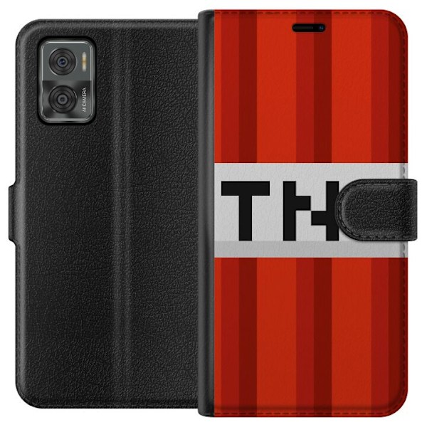 Motorola Moto E22i Tegnebogsetui Minecraft TNT