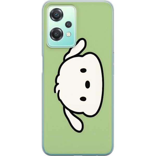 OnePlus Nord CE 2 Lite 5G Gjennomsiktig deksel Snoopy Flip