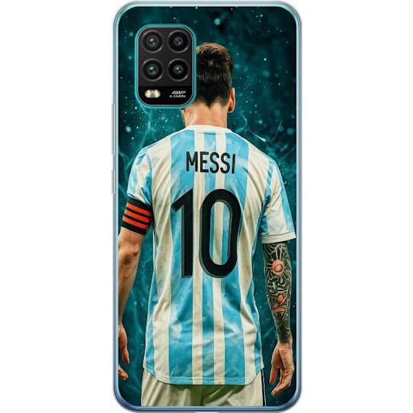 Xiaomi Mi 10 Lite 5G Gjennomsiktig deksel Messi