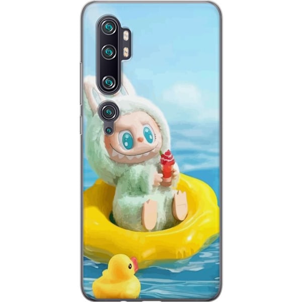 Xiaomi Mi Note 10 Pro Läpinäkyvä kuori Labubu Stripe Attack - Raidat kohtaavat hirviöt