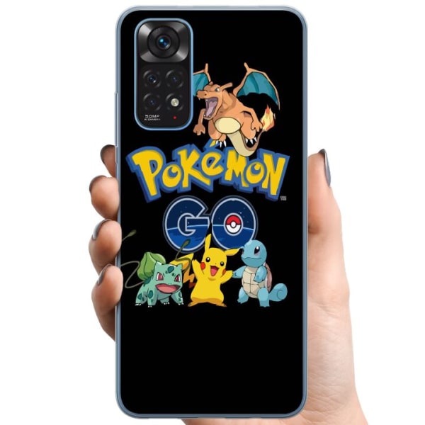 Xiaomi Redmi Note 11S TPU Matkapuhelimen kuori Pokémon