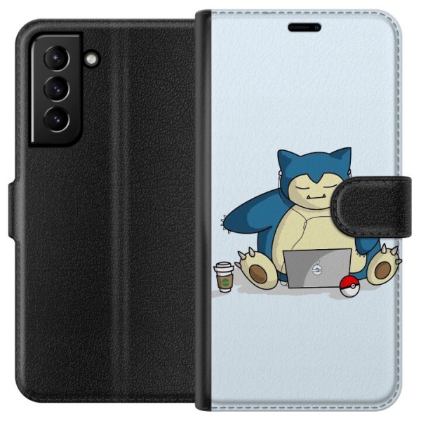 Samsung Galaxy S21+ 5G Tegnebogsetui Pokemon Rolig
