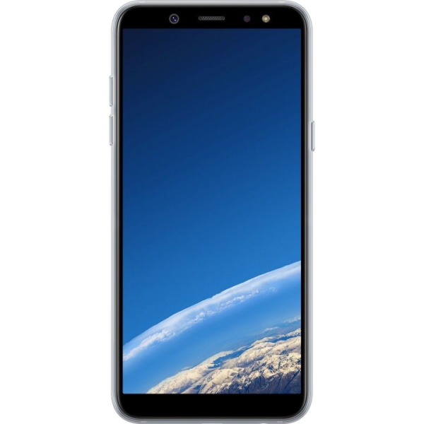 Samsung Galaxy A6 (2018) Gennemsigtig cover keep the sort orde