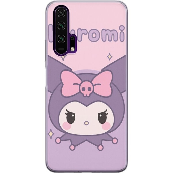 Honor 20 Pro  Läpinäkyvä kuori Kuromi Kawaii