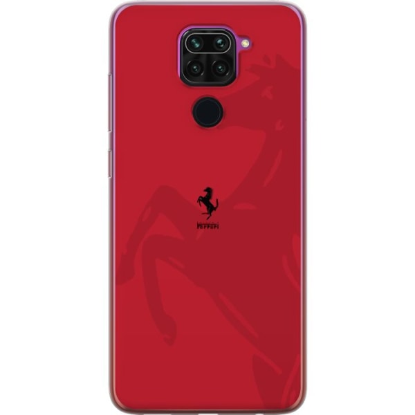 Xiaomi Redmi Note 9 Läpinäkyvä kuori Ferrari