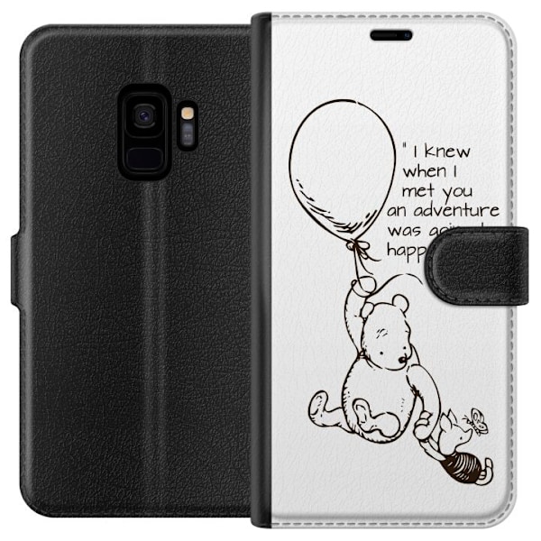 Samsung Galaxy S9 Lompakkokotelo Nalle Puh