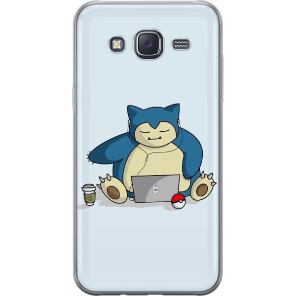 Samsung Galaxy J5 Gjennomsiktig deksel Pokemon Rolig