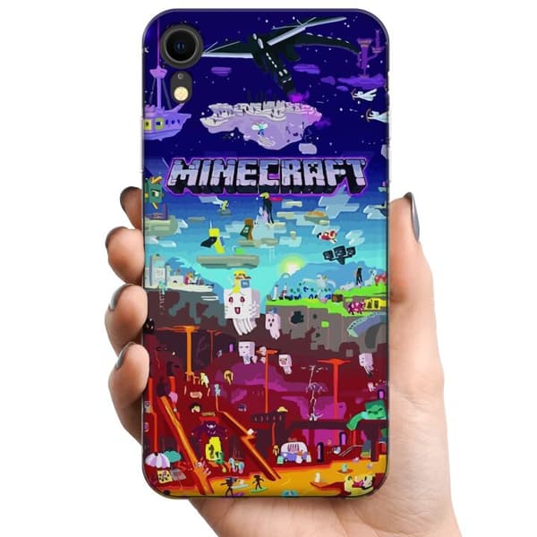 Kompatibelt Mobildeksel til Apple iPhone XR MineCraft
