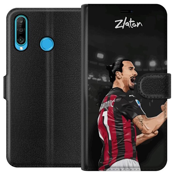 Huawei P30 lite Lommeboketui Zlatan