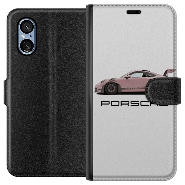 Sony Xperia 10 VI Lommeboketui Porsche 911 Pink