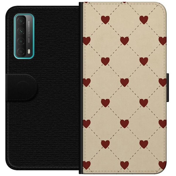 Huawei P smart 2021 Lommeboketui Hjertegrind